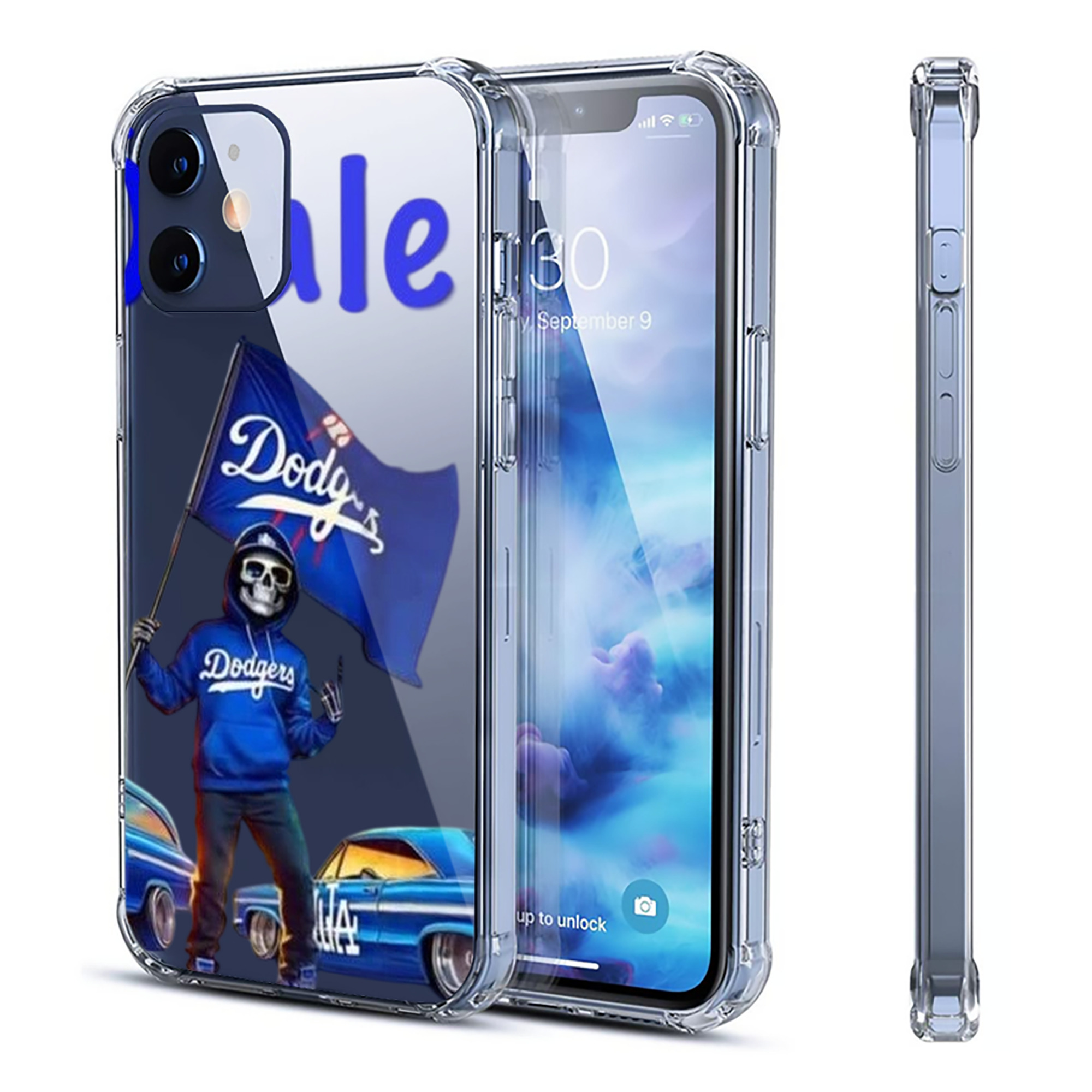  Clear IPhone 12 Case – Soft TPU With UV Print – Enhanced Drop Protection, Precise Fit, Anti-Fingerprint, Customizable Design, Scratch-Resistant, Yellow-Resistant